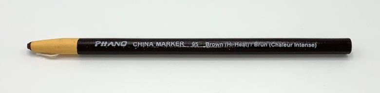 Underglasyrpenna - brun