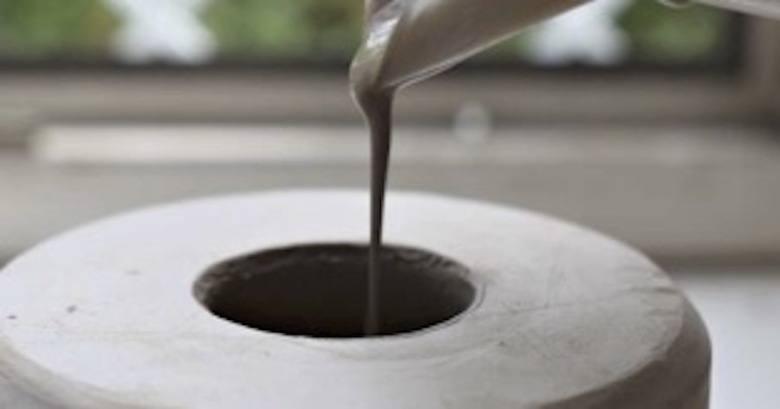 Lergods gjutlera kr�mf�rgad - 1000-1150�C