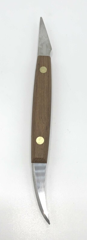 Putskniv - h�rd - tv�sidig