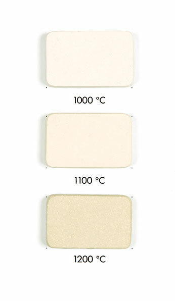 Stengodslera vit/ljusgr�beige med chamotte - 1000-1280�C - vid frost se FAQ