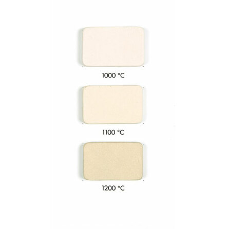 Stengodslera vit/ljusgr�beige med chamotte - 1000-1280�C - vid frost se FAQ