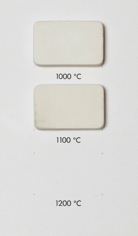 Lergodslera vit utan chamotte - 1000-1150�C - Vid frost se FAQ