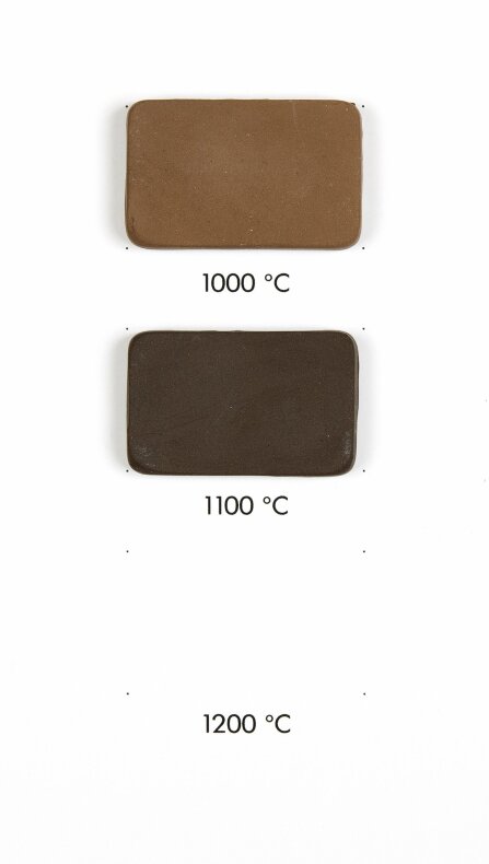 Lergodslera brun/svart med chamotte - 1000-1120�C - vid frost se FAQ