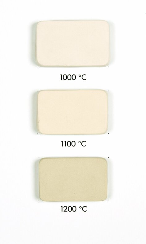 Stengodslera vit/ljusgr�beige utan chamotte - 1000-1240�C - vid frost se FAQ