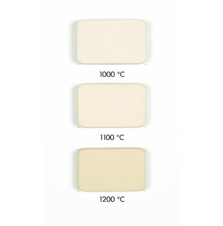 Stengodslera vit/ljusgulbeige med chamotte - 1000-1260�C - vid frost se FAQ