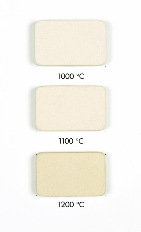 Stengodslera vit/ljusgulbeige med chamotte - 1000-1260�C - vid frost se FAQ