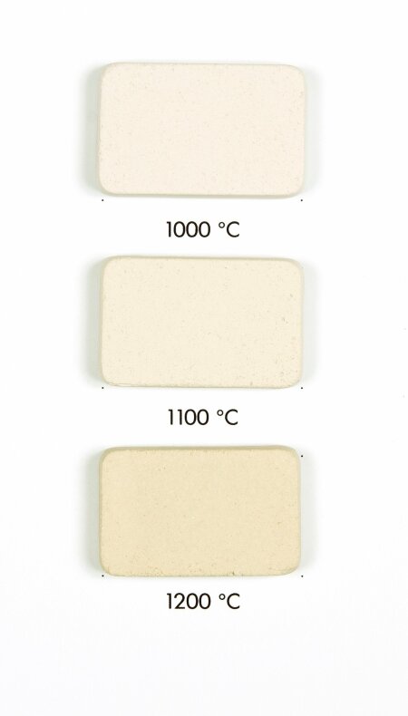 Stengodslera vit/ljusgulbeige med chamotte - 1000-1260�C - Vid frost se FAQ