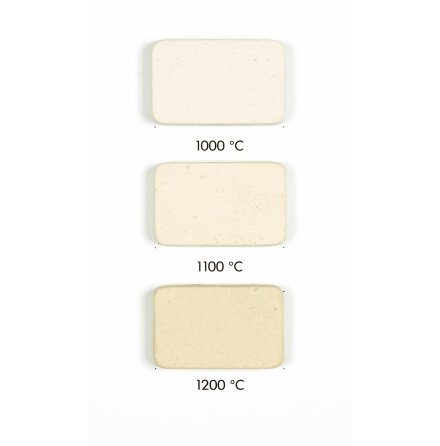 Stengodslera vit/ljusgulbeige med chamotte - 1000-1260�C - Vid frost se FAQ