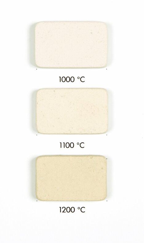 Stengodslera vit/ljusgulbeige med chamotte - 1000-1260�C - Vid frost se FAQ