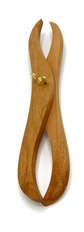 Krumcirkel i tr� - tv�sidig