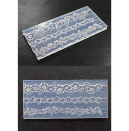 Silikon ringform - blommor