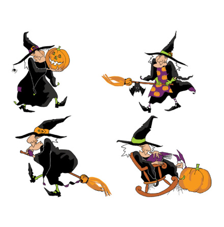 H�xor 55 mm - set med 4 st.