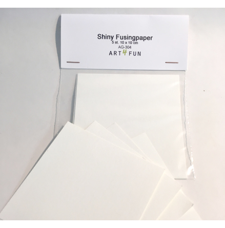 Fusingpapper Shiny - 5 st.