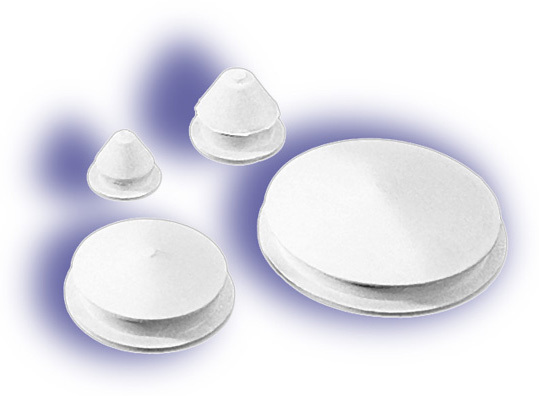 Gummistoppar - 4 cm - 10 st