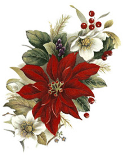 Winterblommor 60 x 100 mm - 1 st.