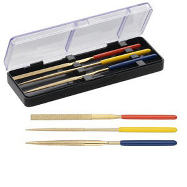 Mini diamantfilar - set av 3