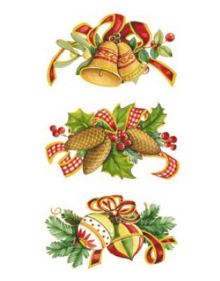 Juldekoration - set av 3