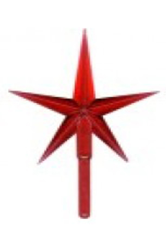 Toppstar - Stj�rna medium r�d