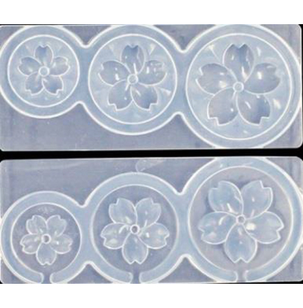 Silikonform dubblesidig  - Cherrie blossoms