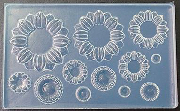 Silikonform - Solrosor