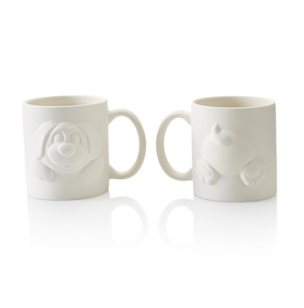 Mugg med hund - 8 st. 