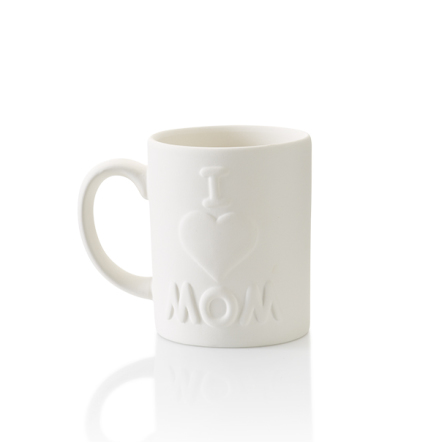 "Love Mom" mugg - 8 st. 