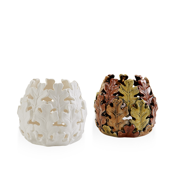 Lykta - L�v rund - 4 st.