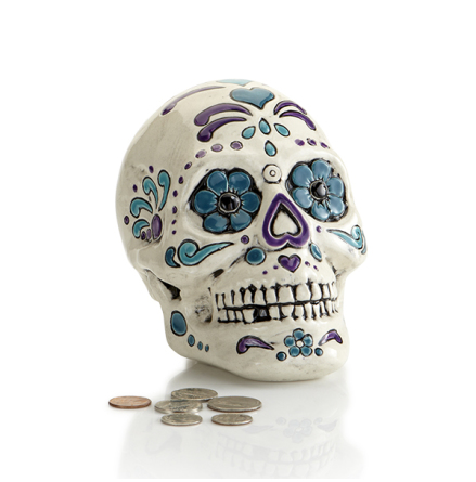 Sugarskull sparb�ssa - 6 st