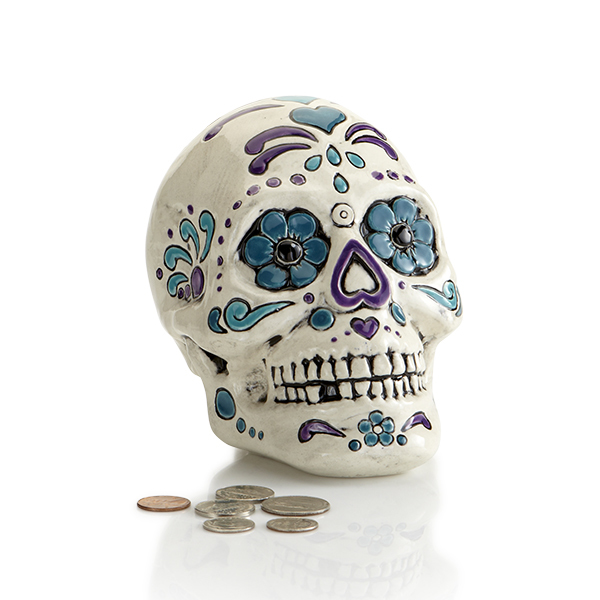 Sugarskull sparb�ssa - 6 st