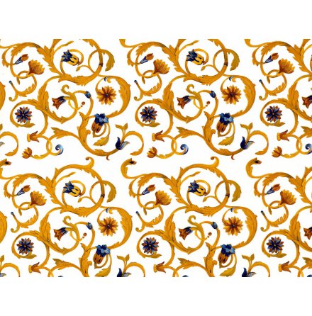 Gyllene snirkel 70x50cm - mica guld