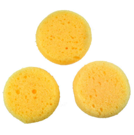 Syntetsvamp mindre - 3 st.