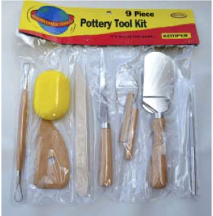 Verktygsset med 9 verktyg