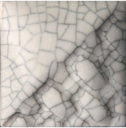 Matt/blank transparent krackeleringsglasyr