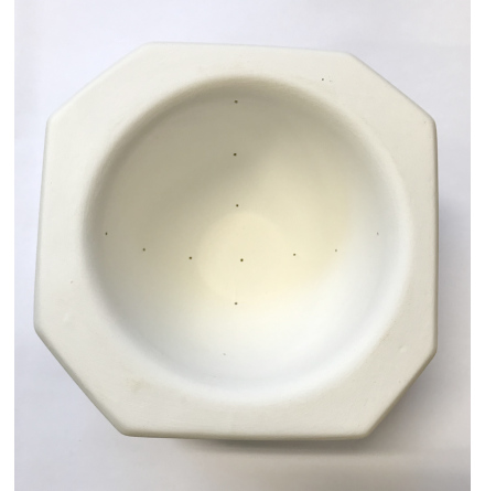 Brevpress - halvm�ne glasform