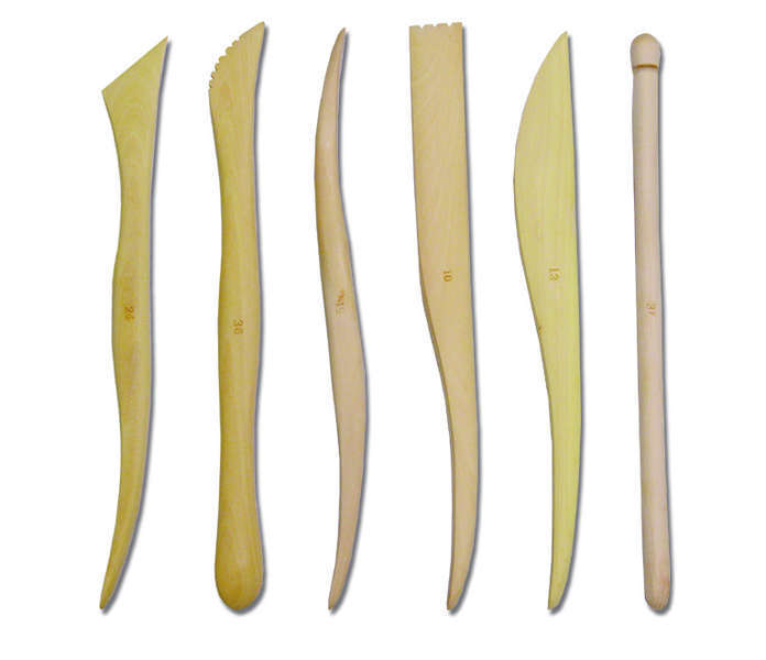 Skulpteringsset tr� - 20 cm