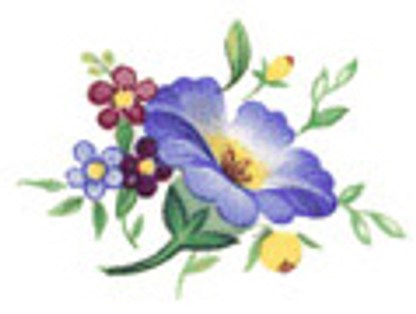 Blomsterland H 29 x 23 mm - 5 st.