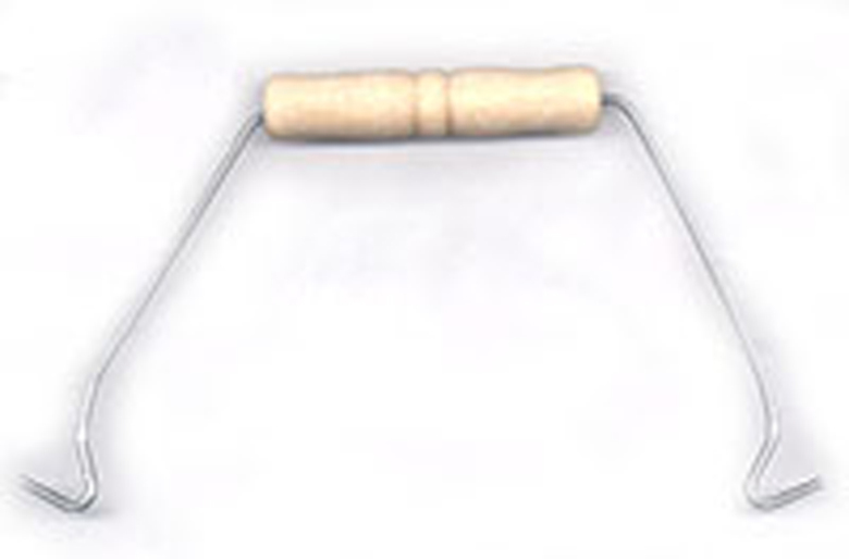 Handtag tr�/metall