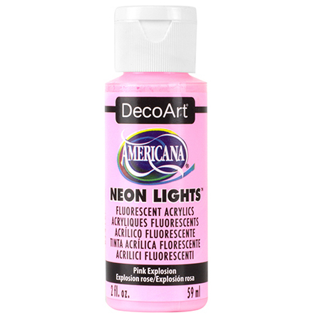 Pink Explosion  Neon-pastell