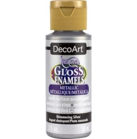 Glasf�rg - Metallic Shimmering Silver