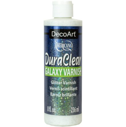Lack - med Galaxy glitter - DuraClear