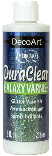 Lack - med Galaxy glitter - DuraClear