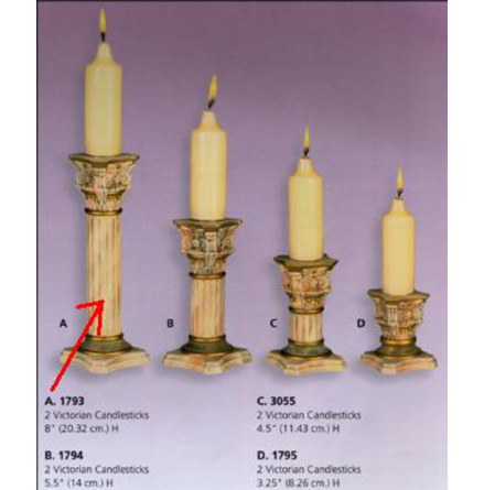Ljusstake 20,3 cm - Scioto
