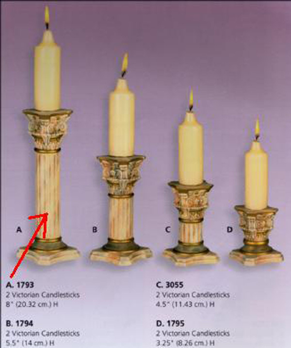 Ljusstake 20,3 cm - Scioto