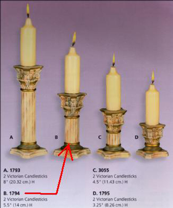 Ljusstake 14 cm - Scioto