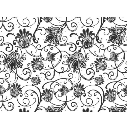 Svart Elegans 70x50cm