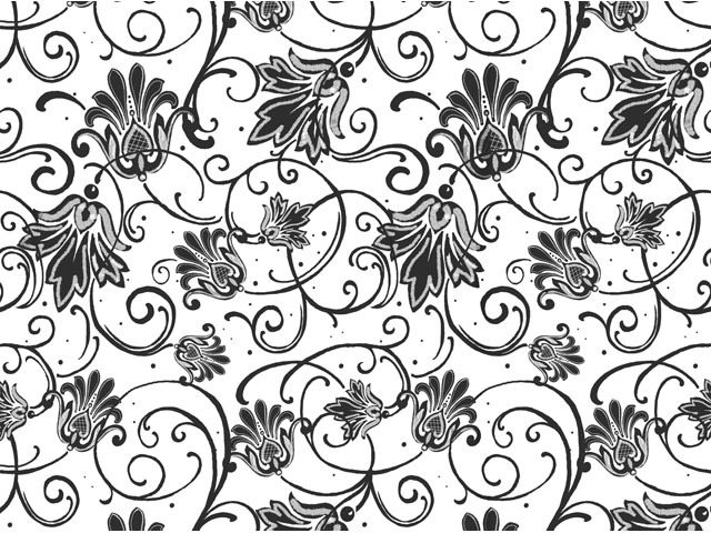 Svart Elegans 70x50cm