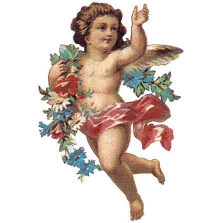 Blomster �ngel B - 75 mm - 2 st.