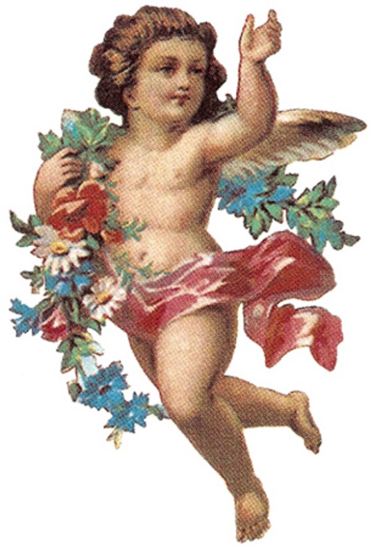 Blomster �ngel B - 75 mm - 2 st.