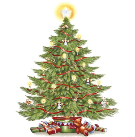 Julgran - 70 mm - 1 st. 