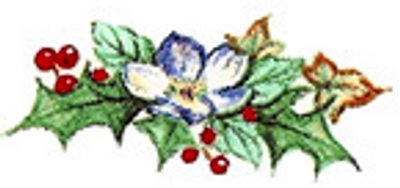 Julprydnad 30 x 12 mm - 10 st.